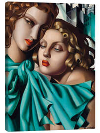 Canvastavla Les Jeune Filles, 1930 - Tamara de Lempicka