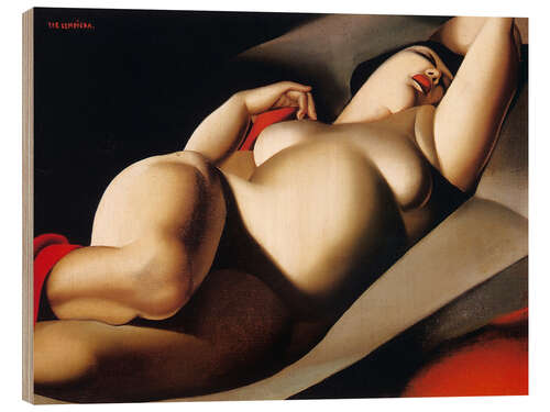 Wood print La Belle Rafaela, 1927