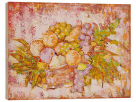 Tableau en bois Fruit Basket, 1963