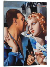 Aluminiumtavla Idylle or Le Depart, 1931
