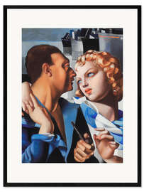 Framed art print Idylle or Le Depart, 1931