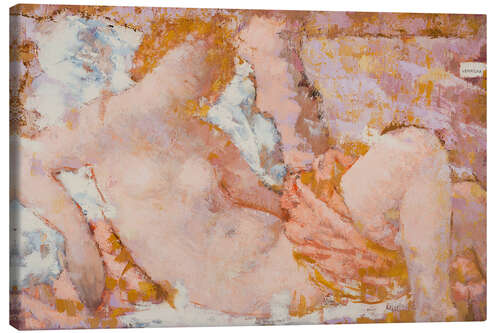 Tableau sur toile Seated Nude