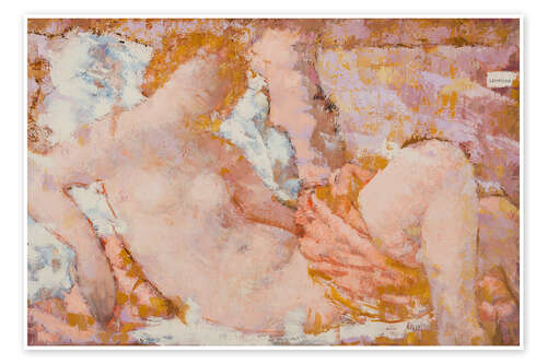 Poster Seated Nude