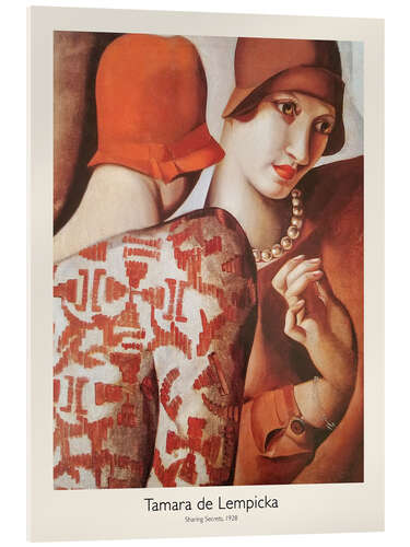Akrylbilde Sharing Secrets, 1928