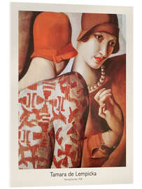 Acrylglas print Sharing Secrets, 1928