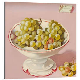 Aluminium print Bowl of Grapes, 1949 - Tamara de Lempicka