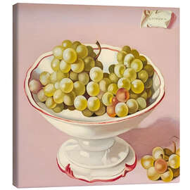 Tableau sur toile Bowl of Grapes, 1949 - Tamara de Lempicka