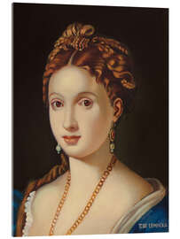 Acrylic print Young Florentine Woman, 1950 - Tamara de Lempicka