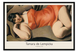 Gerahmter Kunstdruck The Pink Tunic, 1927