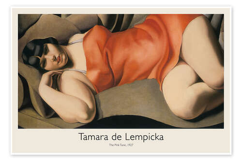 Plakat The Pink Tunic, 1927