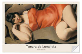 Selvklebende plakat The Pink Tunic, 1927