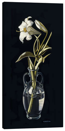 Leinwandbild Schnittblumen in Vasen IV, 1938