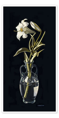 Poster Cut Flowers in Vases IV, 1938