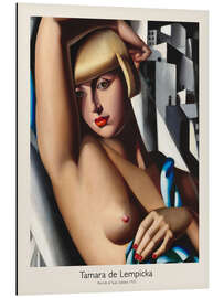 Aluminiumsbilde Portrait of Suzy Solidor, 1933