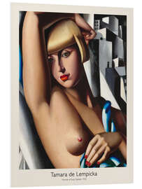 Tableau en PVC Portrait of Suzy Solidor, 1933