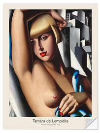 Wall sticker Portrait of Suzy Solidor, 1933
