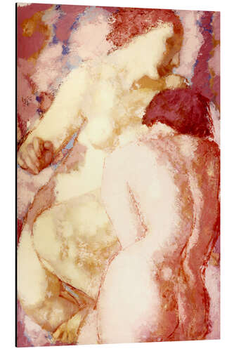 Aluminium print The Two Girlfriends, 1960