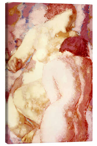 Canvas print The Two Girlfriends, 1960