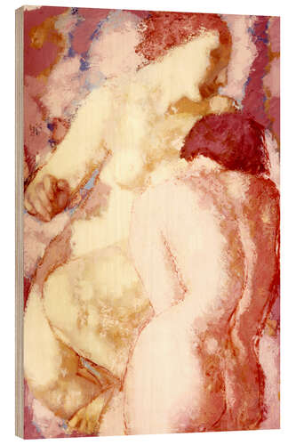 Puutaulu The Two Girlfriends, 1960