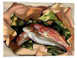 Hartschaumbild Fische (Poissons), 1958 - Tamara de Lempicka