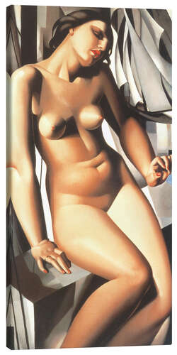 Lærredsbillede Nude with sailboats, 1931