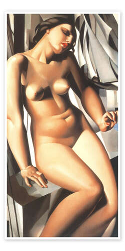 Poster Nude wiht sailboats, 1931