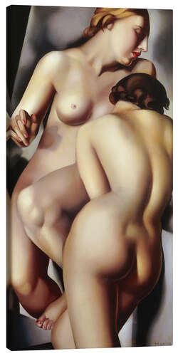 Canvas print The Two Girlfriends, 1930