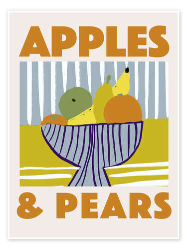 Poster Apples And Pears