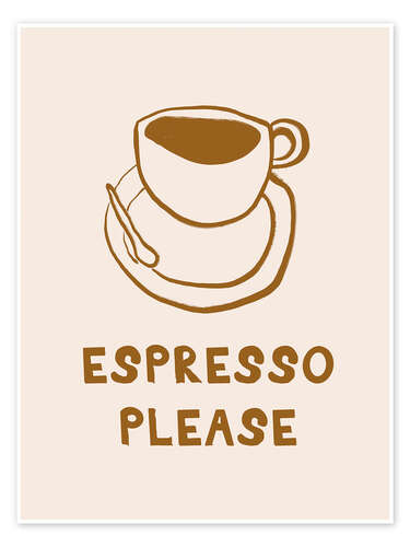 Poster Espresso Please