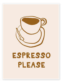 Stampa Espresso Please - treechild