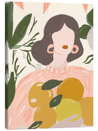 Tableau sur toile Fruits From The Garden - treechild
