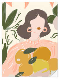 Sticker mural Fruits From The Garden - treechild