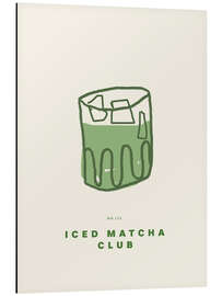 Magnettafel Iced Matcha Club