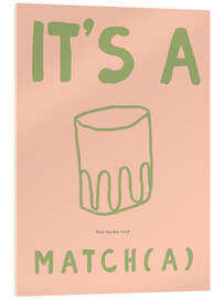 Acrylglasbild Its A Match(a) - treechild