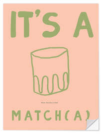 Wall sticker Its A Match(a) - treechild