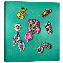 Canvastavla Pool Party - Kate Kingdom