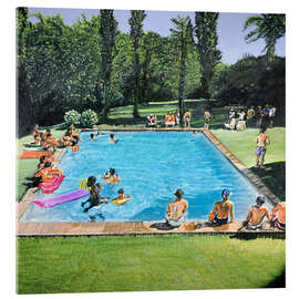 Akrylglastavla Pool Party Provence - Kate Kingdom