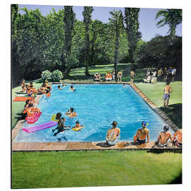 Aluminium print Pool Party Provence - Kate Kingdom