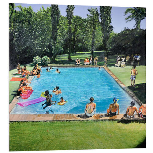 Foam board print Pool Party Provence