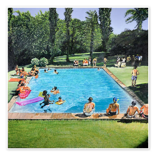 Poster Pool Party Provence
