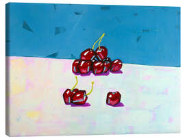 Canvastavla Contemporary Cherries