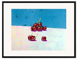 Framed art print Contemporary Cherries