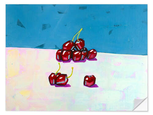 Sticker mural Contemporary Cherries