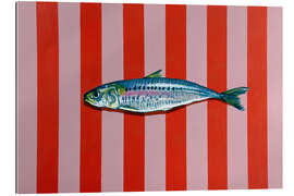 Gallery print Sardine &amp; Stripes - Kate Kingdom
