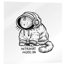 Acrylic print Introvert mode: ON - Patruschka