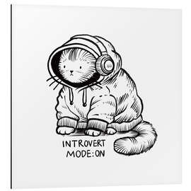 Obraz na aluminium Introvert mode: ON - Patruschka