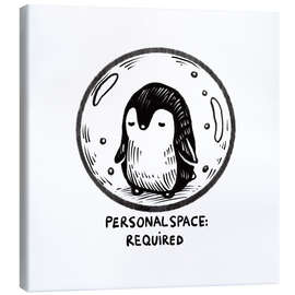 Leinwandbild Personal space required - Patruschka