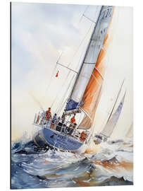 Alumiinitaulu Sailing - Peter Roder