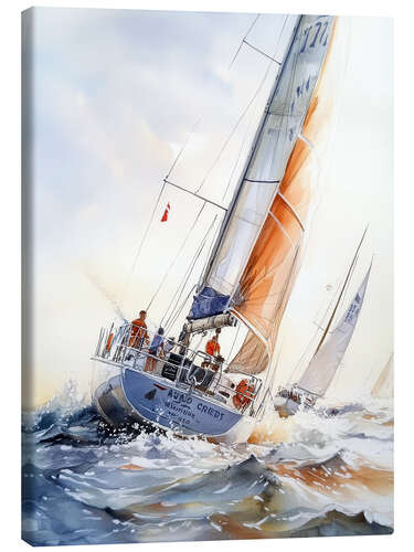Canvas print Sailing
