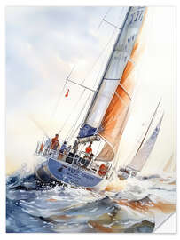 Wall sticker Sailing